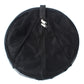 Black round mesh dish drying rack with hanging clip and support ring