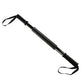 Black spring arm grip strength trainer with loop handles and coiled spring