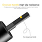 Grooved non-slip handle wood splitting drill bit with tapered spiral cone