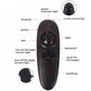 RC bait fishing boat remote control with directional buttons and power indicator light