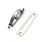 Stainless steel invisible drawer handle set, track pull with rectangular face plates