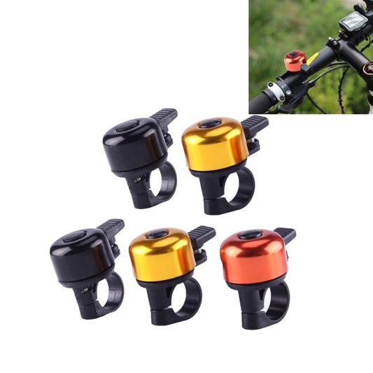 Mini bicycle bell set with five alloy rings in mixed colors