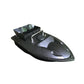 D13C remote-controlled fishing bait boat with twin hoppers and mounted control deck