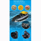 D13C fishing bait boat with feeding hopper and heavy-duty deck controls