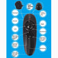D13C remote control with power indicator light and direction and hopper buttons