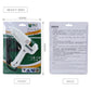 Hot pneumatic glue gun packaging showing front and back information cards