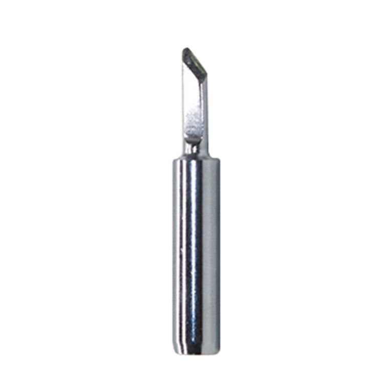 Single narrow soldering iron tip with angled chisel-style metal end for 900M-T-SK