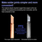 Pair of narrow soldering iron tips, copper-toned and silver-toned, pointed chisel ends