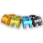 Multi-color MTB handlebar stems display, including black stem with ZTTO logo