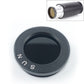 1.25-inch telescope color filter with dark lens and black outer ring