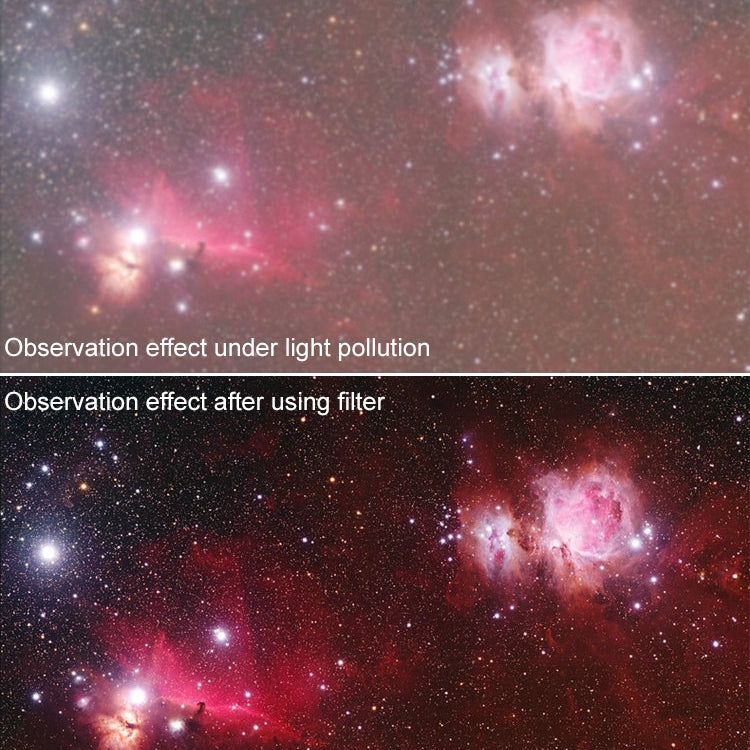 UHC filter improves night-sky observation effect after using the filter
