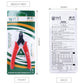 BEST blister package for diagonal cutter nippers with red-handled tool and manual
