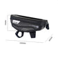 WILD MAN E1 front bike phone bag with mounting straps and zipper pocket, black