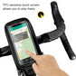 WILD MAN E1 front bike phone bag with TPU touch screen window for navigation use