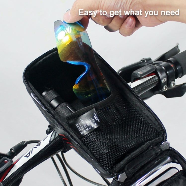 WILD MAN E1 waterproof front phone bag with zipper opening and internal mesh pocket