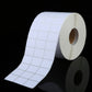 White label sticker roll, 20x30 mm sheets with square grid layout