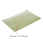 Transparent self-adhesive sealing sticker sheet, 40mm round size indicated