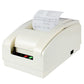 White portable receipt matrix printer with front control lights