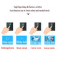 Tablet touch control swipe gestures shown on dark screen, four directions