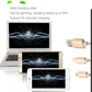 Data charging cable with laptop and phones showing lightning-speed charging graphic