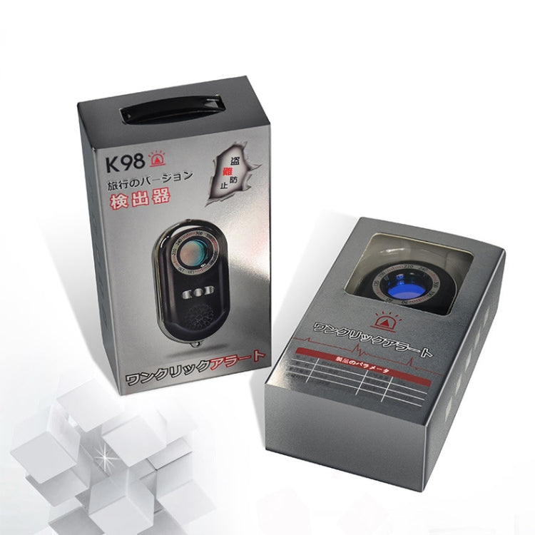 K98 anti-theft detector key fob and retail box