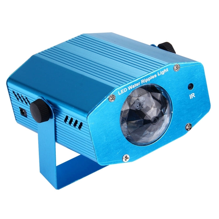Blue mini LED water ripple projector with mounting bracket and lens window