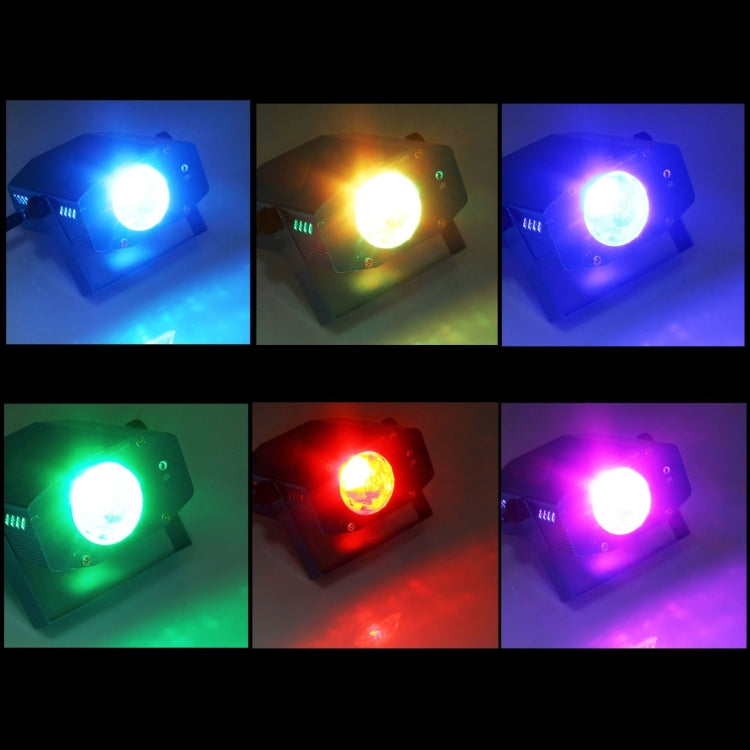 RGB water ripple projector light colors: green, red, purple, and blue