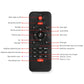 Black remote control for astronaut projection lamp with multiple button options