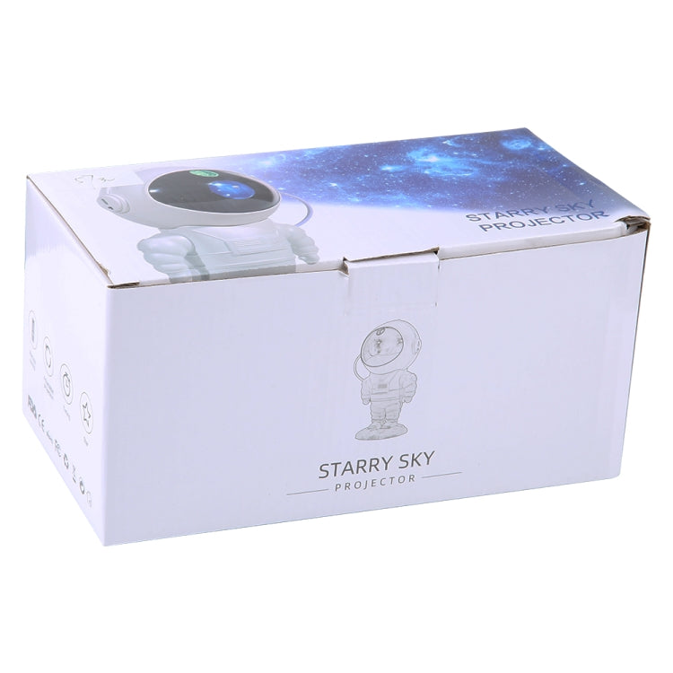 Starry sky projection lamp packaging box with astronaut figure