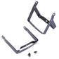 Black LED PAR light mounting brackets and hardware, accessory view