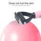 Dog comb with stainless steel teeth and pink handle shown at grooming angle