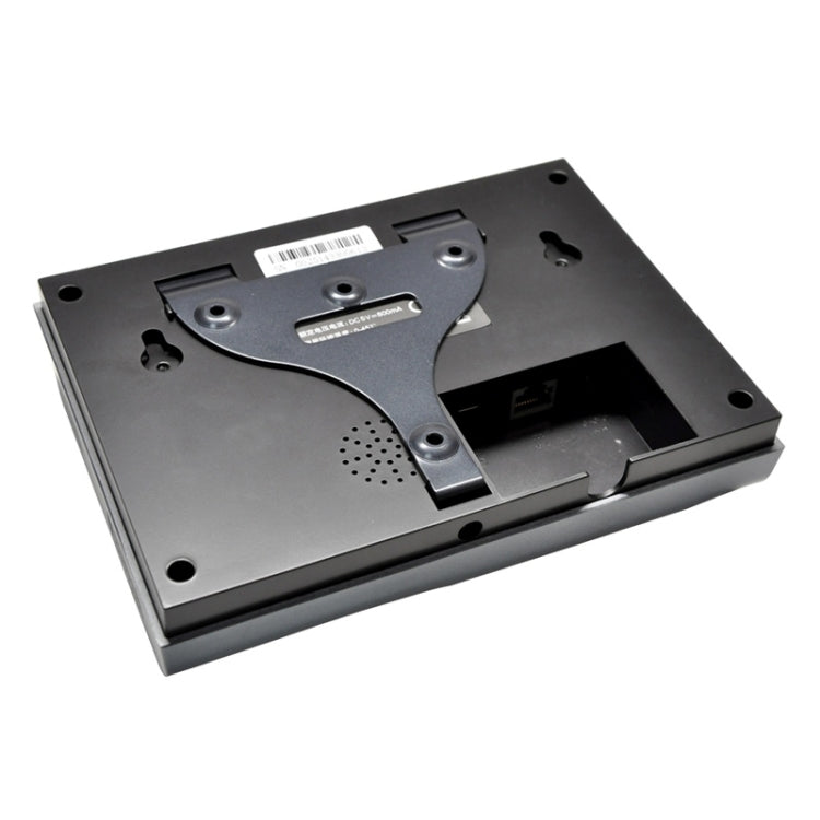Bottom cover of fingerprint time attendance clock with mounting screw holes