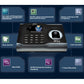 Fingerprint time attendance terminal with LCD screen and round fingerprint reader
