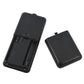 Wireless key finder receiver with open battery compartment cover removed