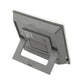 Digital countdown timer rear view with fold-out stand and battery cover