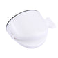 White toothpaste squeezer with black-trim rim, curved dome, and side lever