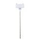 Digital thermometer with protective head and long metal probe