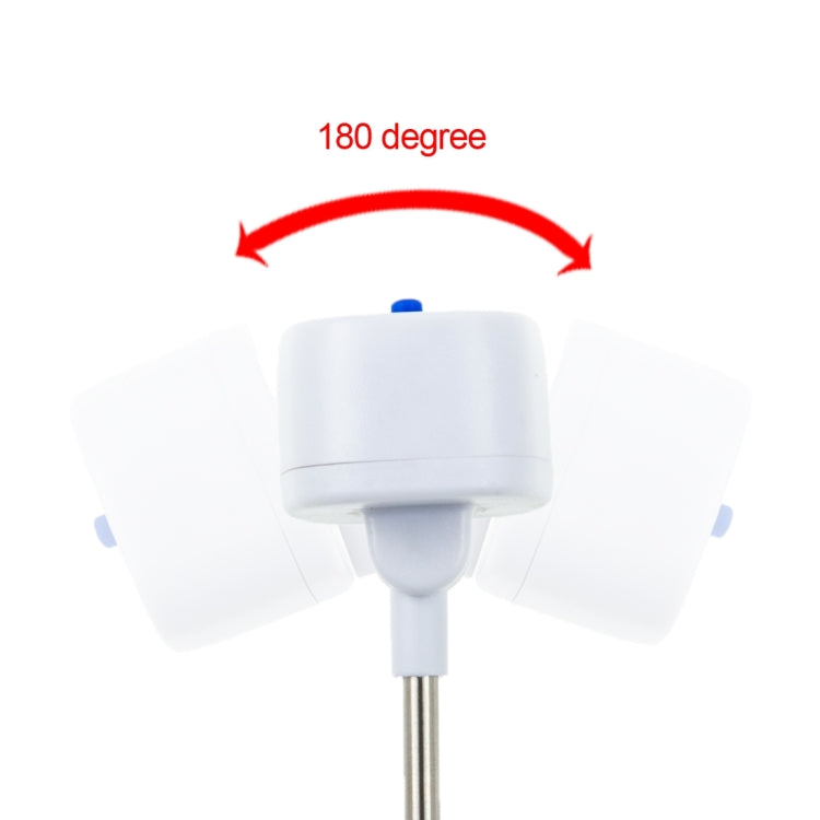 Digital thermometer with rotating head and long metal probe