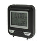 Black digital thermometer LCD display with MIN/MAX and temperature buttons