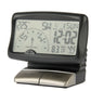 3.5-inch LCD digital car compass front view with large compass and numeric readings