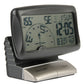 3.5-inch LCD digital car compass front panel with blue backlit compass and numbers