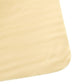 Car wash chamois towel close-up, light beige smooth plush surface