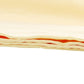 Car wash chamois towel, light beige cross-section showing layered absorbent fabric