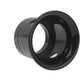 Black watch magnifier loupe with wide circular lens opening