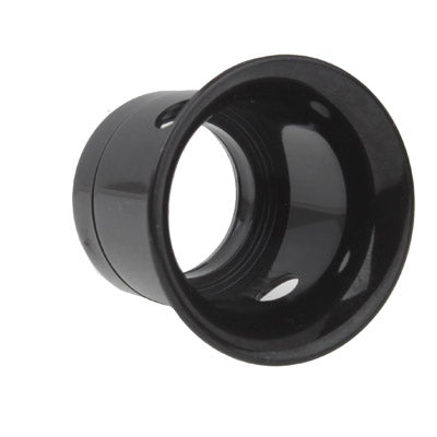 Black watch magnifier loupe with wide circular lens opening
