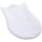 White silicone kneading dough bag, flexible pouch with curved opening
