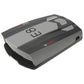 Top view radar detector unit with E8 label and raised control tabs