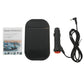 Radar detector kit with device, user manual, and power cable with connector