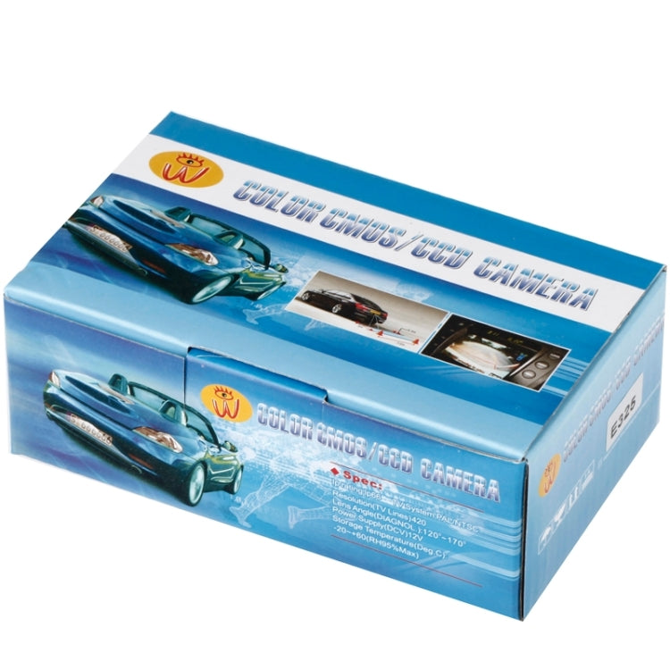 Car rear view camera retail box packaging