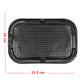 Universal smartphone holder with textured pad, black, 15.5 cm length